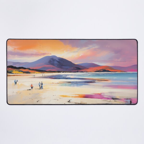 Item preview, Beach Stroll Art Print designed and sold by davidelder.