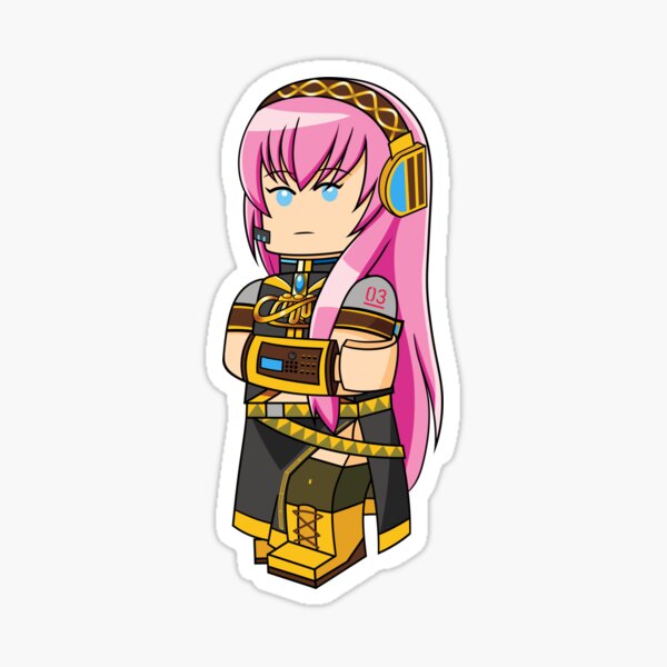 Brick Megurine Luka Sticker