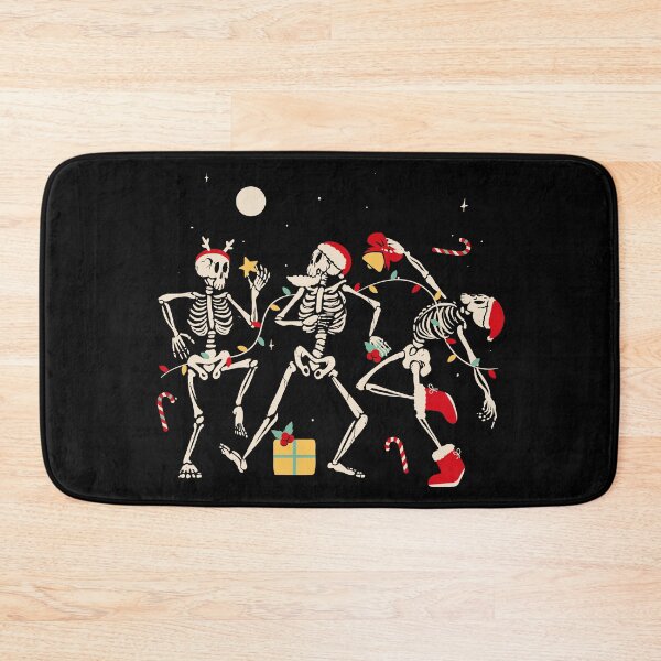 Item preview, Merry Skeleton Christmas – Funny Gothic Holiday Dance  designed and sold by DrawHandArt.