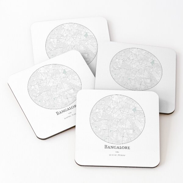 Item preview, Topography of Bangalore designed and sold by JohnnysHeath.