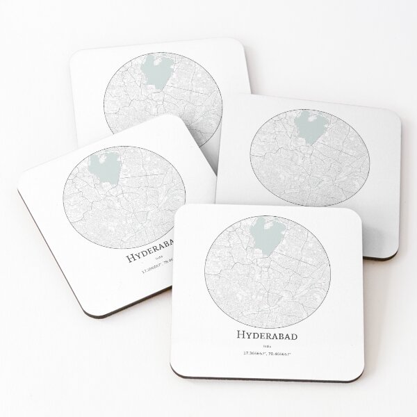Item preview, Topography of Hyderabad designed and sold by JohnnysHeath.