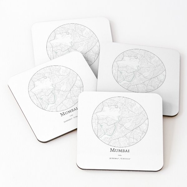 Item preview, Topography of Mumbai designed and sold by JohnnysHeath.