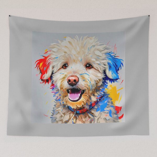 Item preview, Fluffy Dog  designed and sold by Savannah Gibbs.