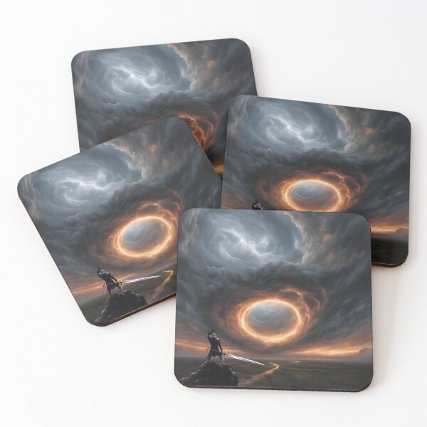 Item preview, The Warrior and the Portal: In the Face of Heavenly Chaos designed and sold by Zientala.