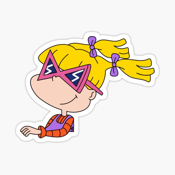 Runaway Angelica Sticker For Sale By Darlindoedesign Redbubble 