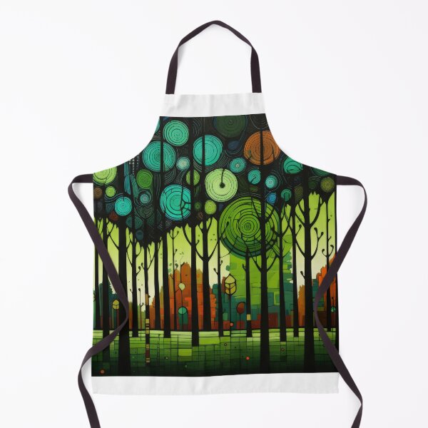Item preview, Circular Forest Abstract Artwork designed and sold by davidelder.