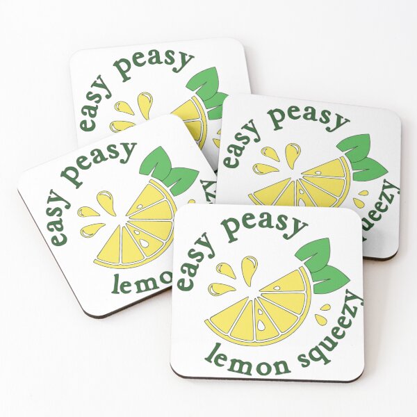 Item preview, Easy Peasy, Lemon Squeezy designed and sold by Creation Station Boutique USA.