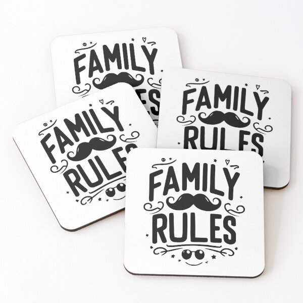 Item preview, Family Rules designed and sold by Frank Ring.