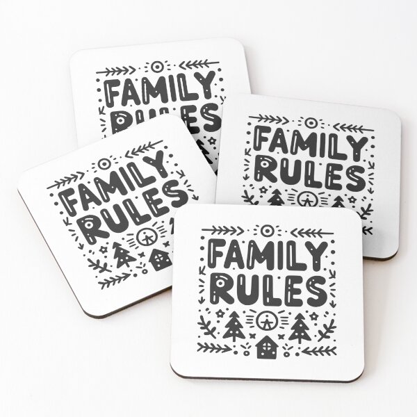 Item preview, Family Rules designed and sold by Frank Ring.