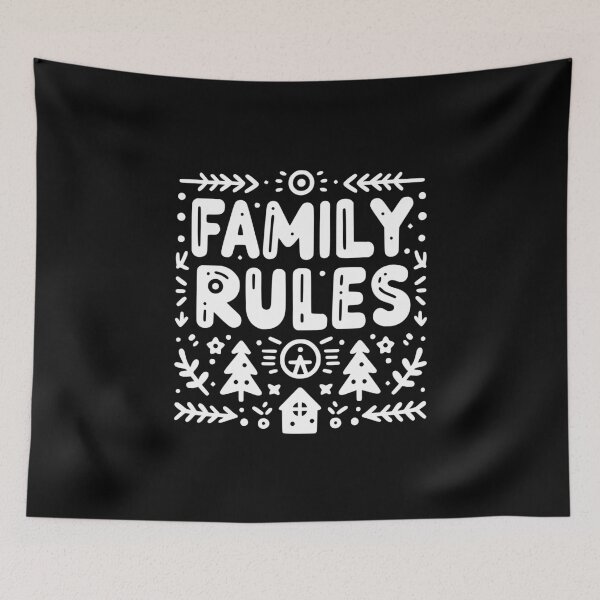Item preview, Family Rules designed and sold by Frank Ring.