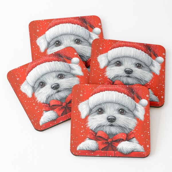 Item preview, Christmas Puppy designed and sold by Thingstolike.
