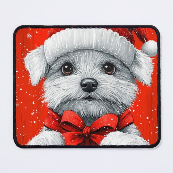 Item preview, Christmas Puppy designed and sold by Thingstolike.