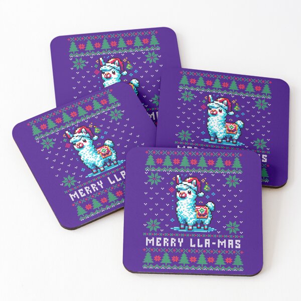 Item preview, Merry Lla-mas Ugly Christmas Sweater designed and sold by Project Kymera.