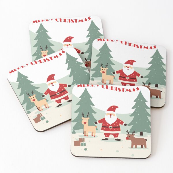 Item preview, Papanoel et Rudolf avec des cadeaux designed and sold by Kotsay14.