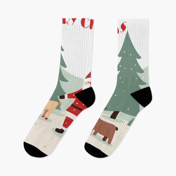 Item preview, Papanoel et Rudolf avec des cadeaux designed and sold by Kotsay14.