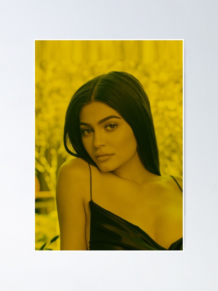 "Kylie Jenner Celebrity (Photographic Art)" Poster by MOSAICART