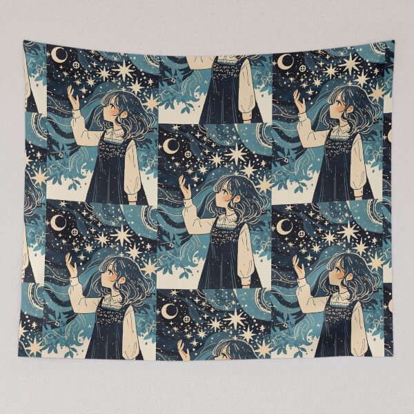 Item preview, Carta del tarot inspirada en el anime 'El Universo' designed and sold by MendaciousMina.
