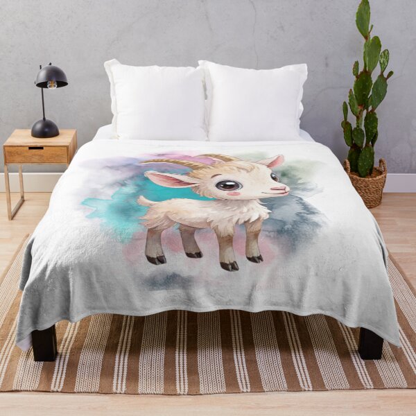 Item preview, Adorably Baby Goat in Dreamy Colors designed and sold by Angellacelin.