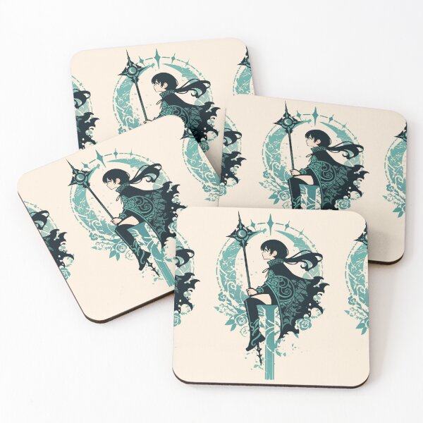 Item preview, 'The Wand' Anime tarot inspired card designed and sold by MendaciousMina.
