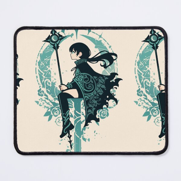 Item preview, 'The Wand' Anime tarot inspired card designed and sold by MendaciousMina.