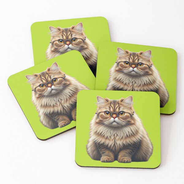 Item preview, Cat in glasses  designed and sold by Zelott-shirts.