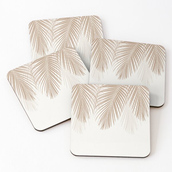 Item preview, Soft Beige Palm Leaves Finesse #1 #tropical #art designed and sold by Anita's & Bella's Art.