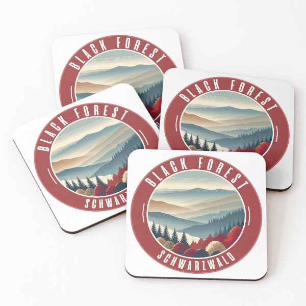 Artikelvorschau, Retro Schwarzwald Nationalpark Schwarzwald entworfen und verkauft von MaateoDesign.