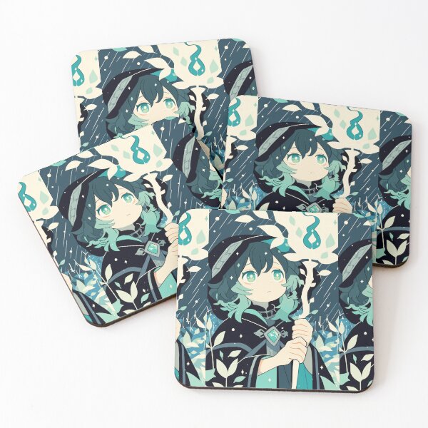 Item preview, 'The Wand' Anime tarot inspired card designed and sold by MendaciousMina.