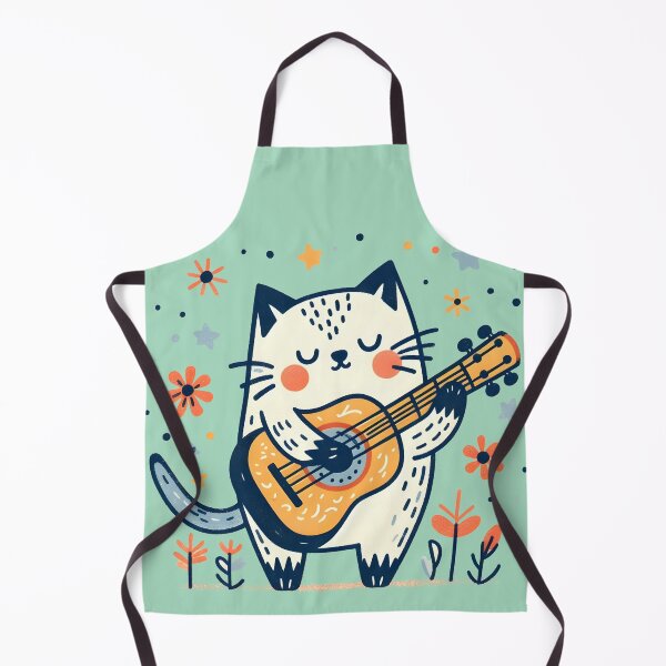 Item preview, A musician cat designed and sold by NadyaMichaels.