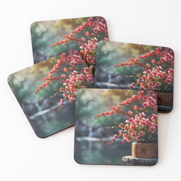 Item preview, Blossoms by the Tranquil Lake designed and sold by Vitalka-uk.