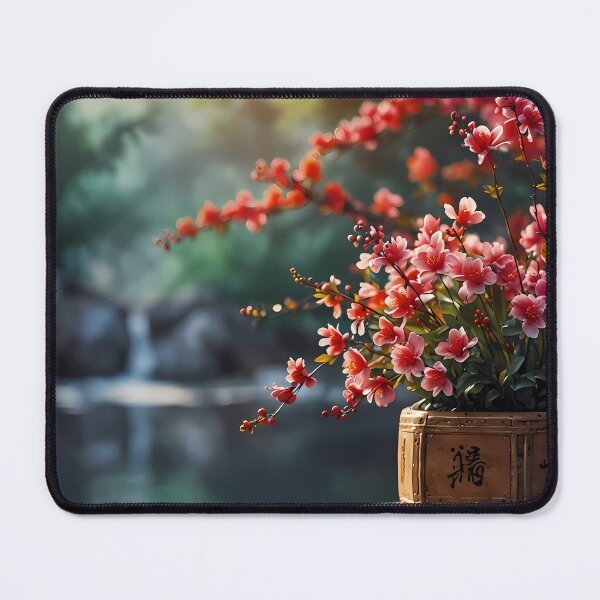 Item preview, Blossoms by the Tranquil Lake designed and sold by Vitalka-uk.