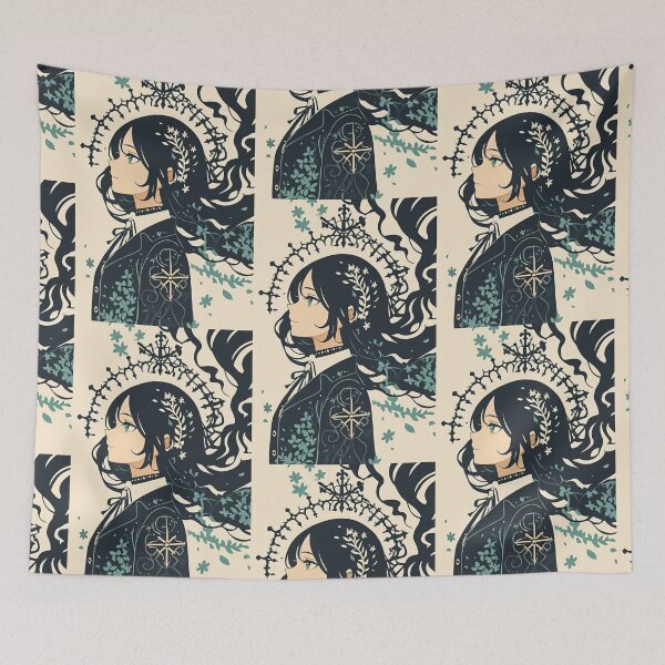 Item preview, 'The Wheel of Fortune' Anime tarot inspired card designed and sold by MendaciousMina.