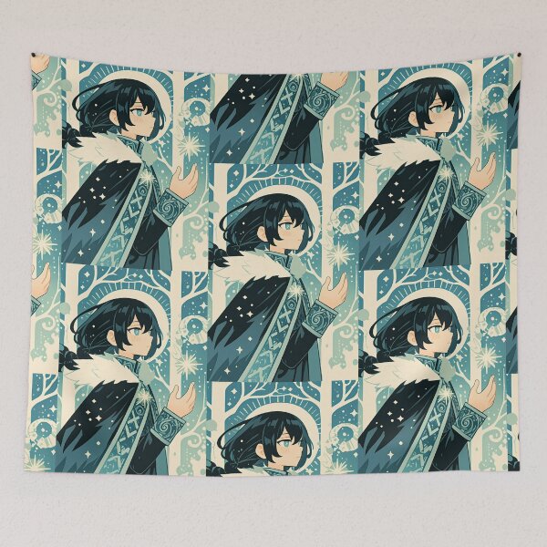 Item preview, 'The Wheel of Fortune' Anime tarot inspired card designed and sold by MendaciousMina.