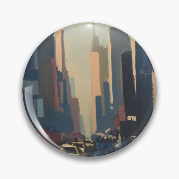 Artikelvorschau, Gemälde „New York City in gedämpften Tönen“ entworfen und verkauft von trajeado14.