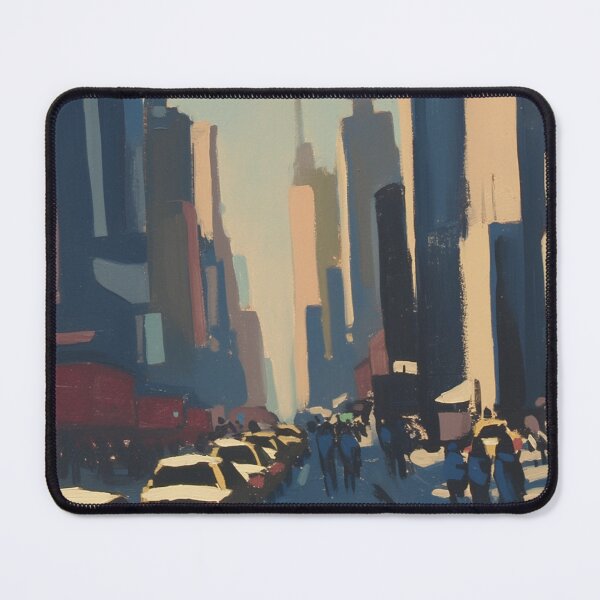 Item preview, New York City Muted Tones Painting designed and sold by trajeado14.