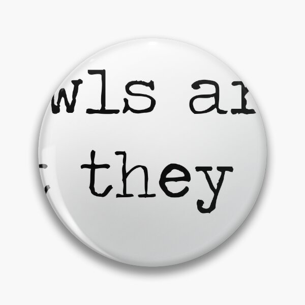 Item preview, The owls are not what they seem - twin peaks designed and sold by solomia123.