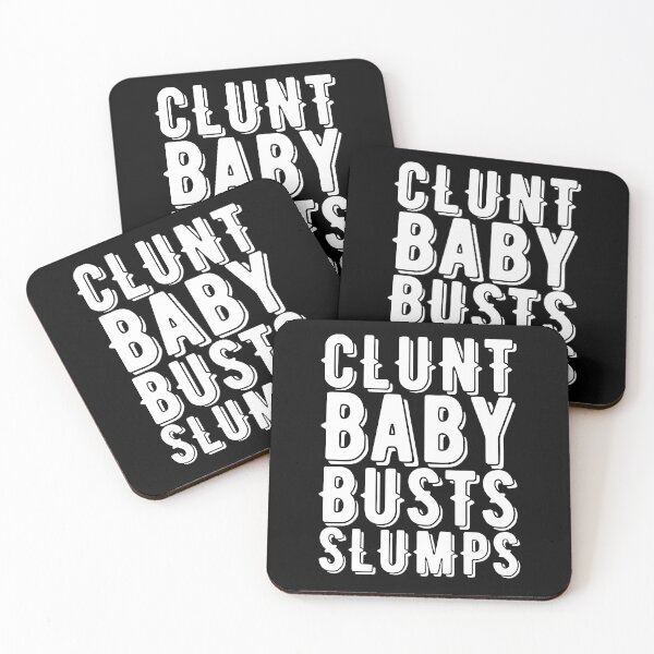 Item preview, Clunt Baby Busts Slumps, White designed and sold by UNK-Fatigues.