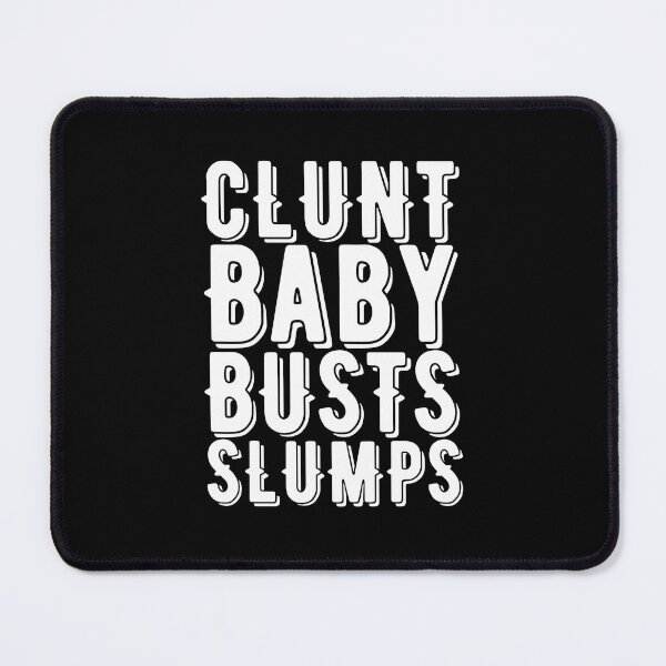 Item preview, Clunt Baby Busts Slumps, White designed and sold by UNK-Fatigues.