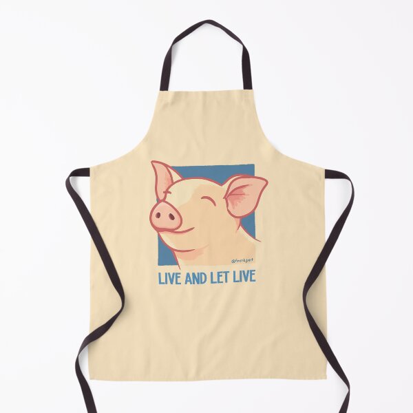Item preview, Live and let live - Cute Pig designed and sold by Frank J. Art.
