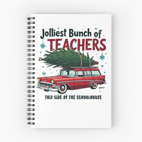Item preview, Xmas Jolliest Bunch of Teachers This Side Of The Schoolhouse designed and sold by ArtFromBeyond.