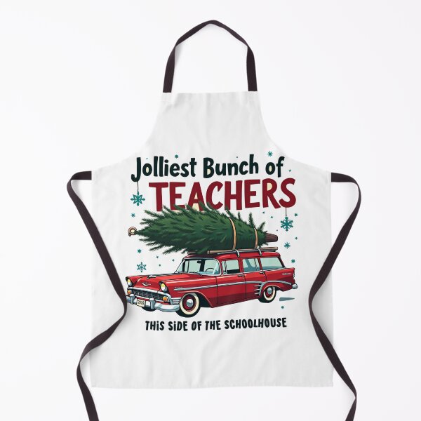 Item preview, Xmas Jolliest Bunch of Teachers This Side Of The Schoolhouse designed and sold by ArtFromBeyond.