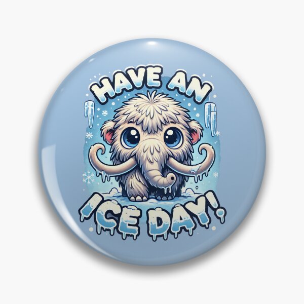 Item preview, Have an Ice Day Mammoth Christmas Design designed and sold by leyfinder.