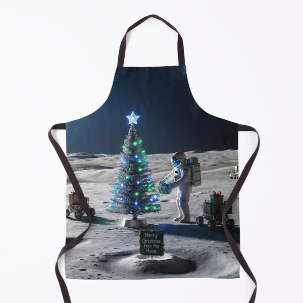 Item preview, Christmas on the Moon designed and sold by Pays-des-Pixels.