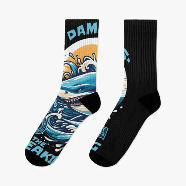 Item preview, Fierce Shark King - My Damn Rules, I'm the Freakin' King designed and sold by DrawHandArt.