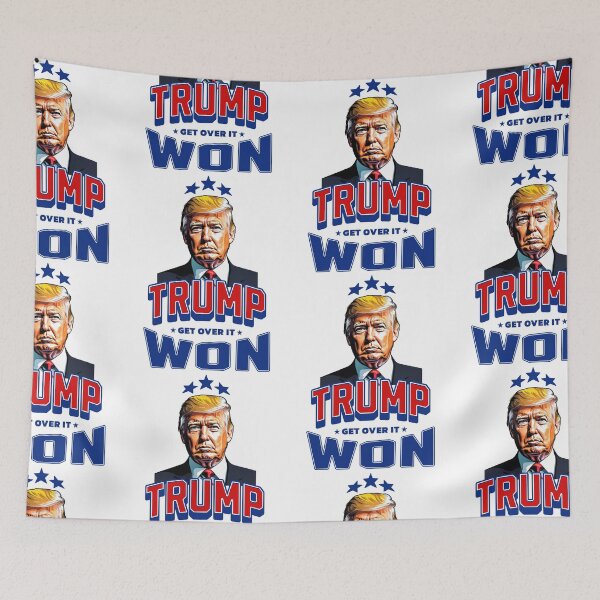 Item preview, Trump Won Get Over It designed and sold by NinniSilver.