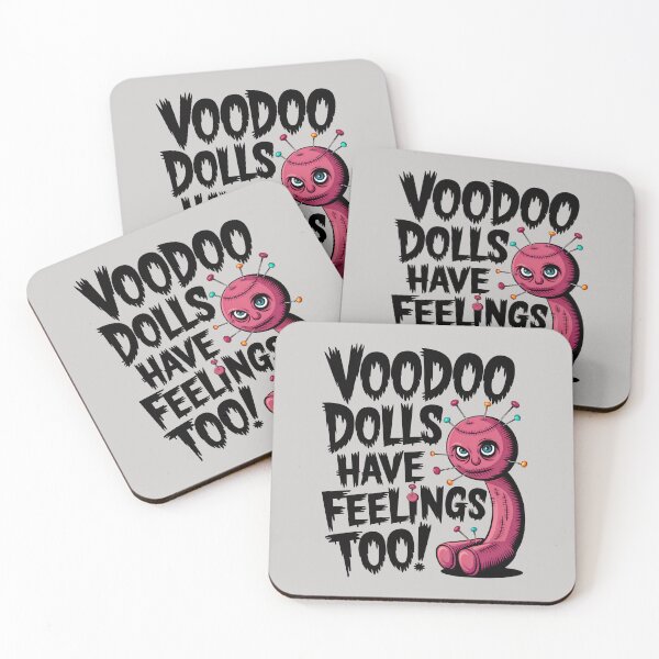 Item preview, Voodoo Dolls Have Feelings Too Funny Quote designed and sold by TheArtOfPat.