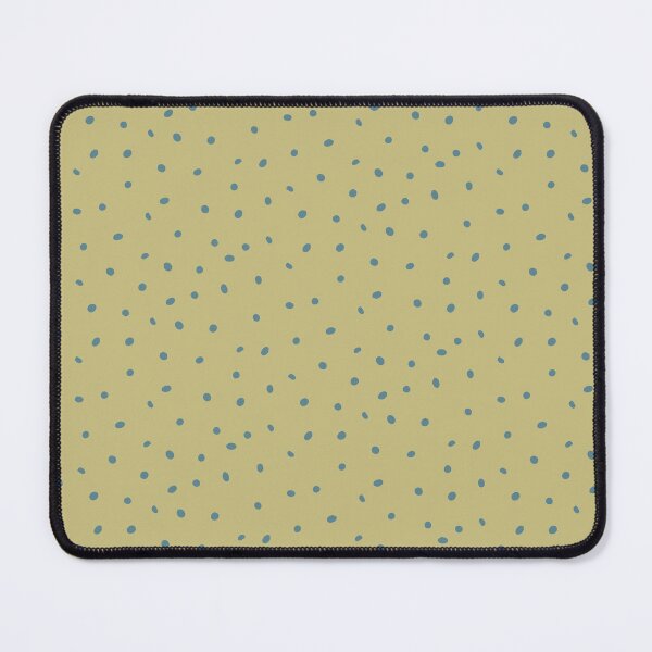 Item preview, Whimsy Dots Polka Dot Pattern - Gold + Peacock designed and sold by Irene Estelle.