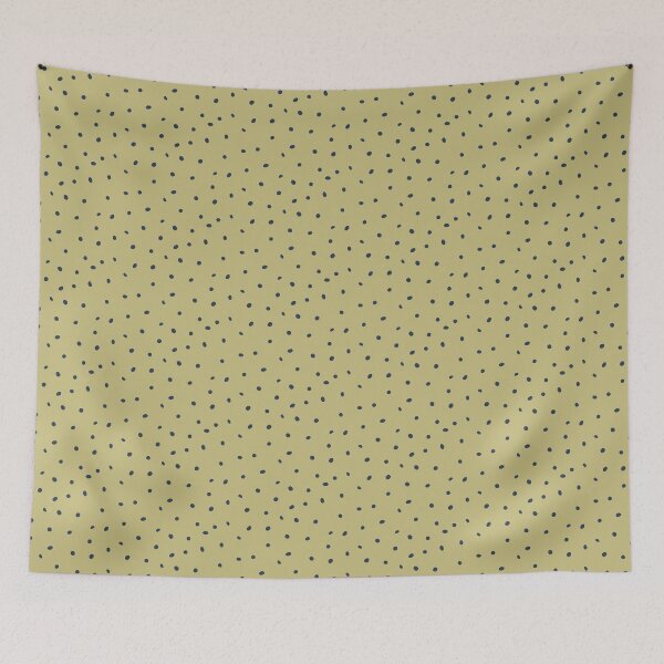 Artikelvorschau, Whimsy Dots Polka Dot Muster - Gold + Dämmerung entworfen und verkauft von Irene Estelle.