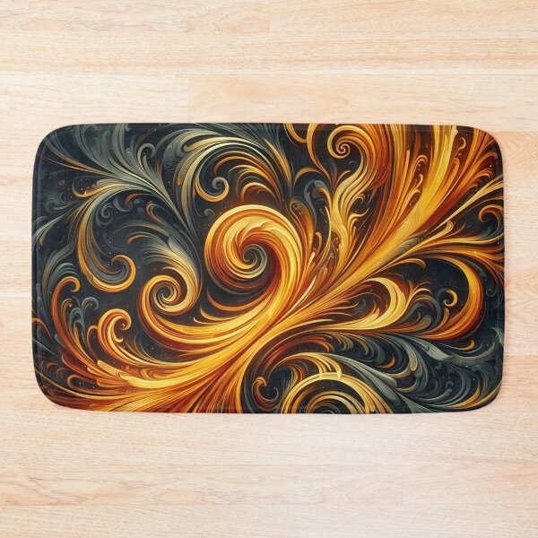 Item preview, Golden Flames in Motion designed and sold by aminz4.