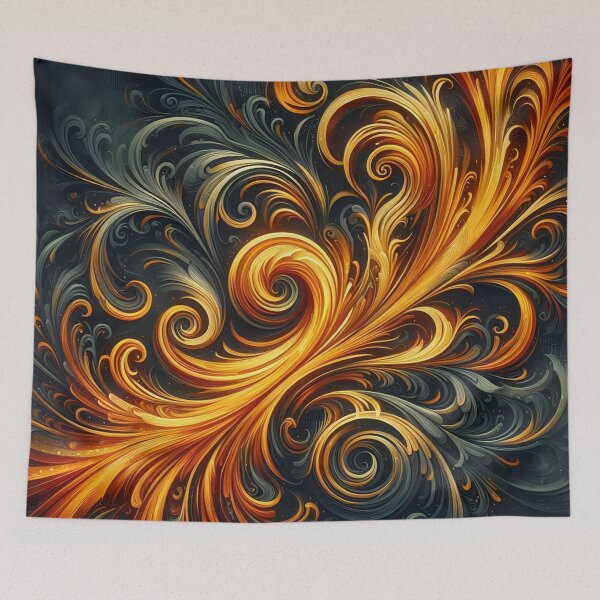Item preview, Golden Flames in Motion designed and sold by aminz4.